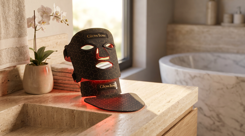 GlowTow Face Mask and Neck Panel bundle, both pieces